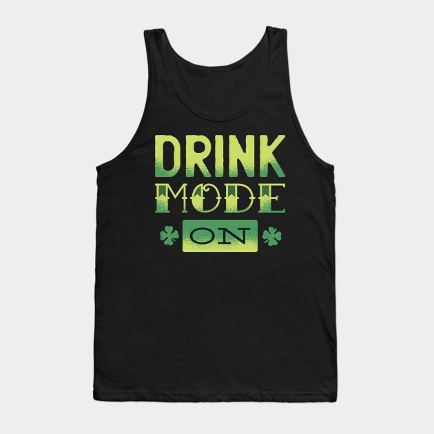 Drink mode on shirt Tank Top by A&P